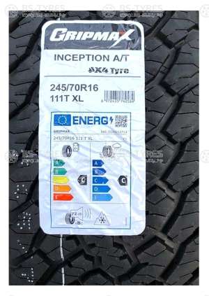 Gripmax Inception A/T 245/75 R16 111T