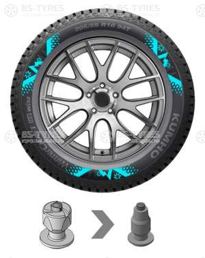 Kumho WinterCraft Ice Wi32 225/50 R17 98T