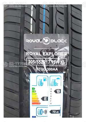 Royal Black Explorer 205/55 R17 95W
